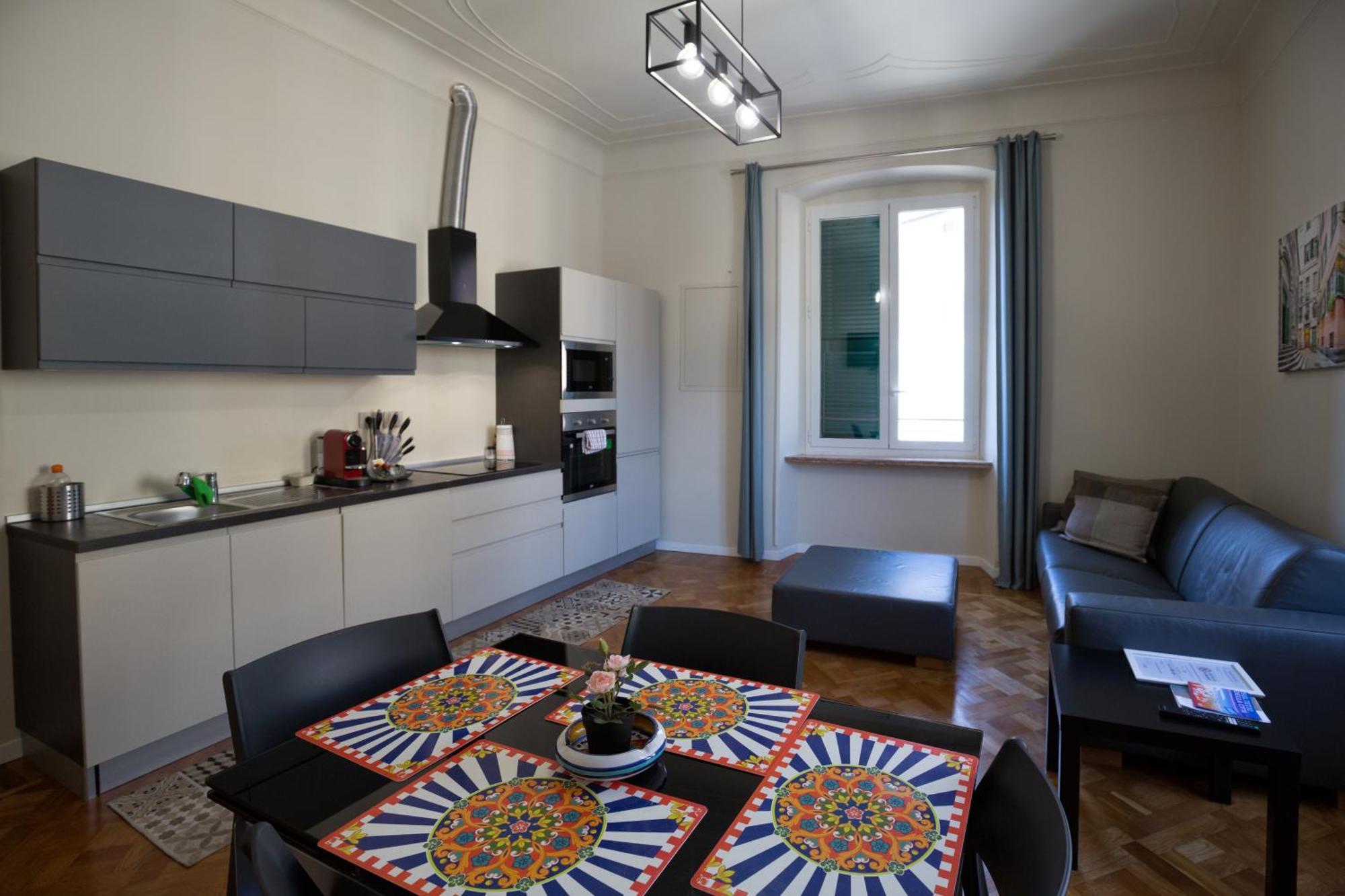 Apartamento Le Due Piazze Génova Exterior foto